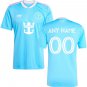adult & kids Inter Miami Soccer Uniform 00 Custom name number Jersey 2025 Third Blue Activewear