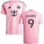 adult & kids Inter Miami Soccer Uniform 9 Luis Suarez Jersey 2025 Euforia Pink Activewear Shirt