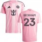 adult & kids Inter Miami Soccer Uniform 23 BECKHAM Jersey 2025 Euforia Pink Activewear Shirt
