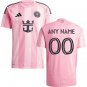 adult & kids Inter Miami Soccer Uniform 00 Custom name number Jersey 2025 Euforia Pink Activewear