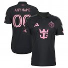 adult & kids Inter Miami Soccer Uniform 00 Custom name number Jersey 2026 Presagio On-Field Black