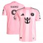 adult & kids Inter Miami Soccer Uniform 9 Luis Suarez Jersey 2025 Euforia Pink Activewear Shirt