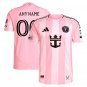 adult & kids Inter Miami Soccer Uniform 00 Custom name number Jersey 2025 Euforia Pink Activewear
