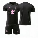 adult & kids Inter Miami Soccer Uniform suit Blank Jersey set 2026 Presagio On-Field Black Shirt kit