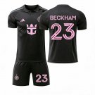 adult & kids Inter Miami Soccer Uniform suit 23 BECKHAM Jersey set 2026 Presagio Black Shirt kit