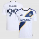 adult & kids LA Galaxy Soccer Uniform 99 Joao Klauss Jersey 2026 The VeloCITY White Activewear Shirt