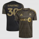 adult & kids LAFC Soccer Uniform 30 David Martinez Jersey 2026 Primary Black Activewear Shirt