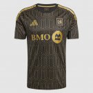 adult & kids LAFC Soccer Uniform Blank Jersey 2026 Primary Black Activewear Shirt
