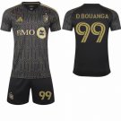 adult & kids LAFC Soccer Uniform suit 99 Denis Bouanga Jersey set 2026 Primary Black Activewear kit