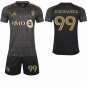 adult & kids LAFC Soccer Uniform suit 99 Denis Bouanga Jersey set 2026 Primary Black Activewear kit