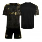 adult & kids LAFC Soccer Uniform suit Blank Jersey set 2026 Primary Black Activewear Shirt kit