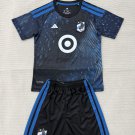 adult & kids Minnesota United Soccer Uniform suit Blank Jersey set 2026 The Decade Blue Shirt kit