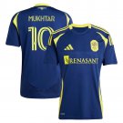 adult & kids Nashville Soccer Uniform 10 Hany Mukhtar Jersey 2025 The Heart Navy Activewear Shirt