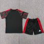 youth New York Red Bulls Soccer Uniform suit Blank Jersey set 2026 The Rooted Black kids Shirt kit