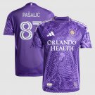 adult & kids Orlando City Soccer Uniform 87 Marco Pašalić Jersey 2025 Perfect Storm Purple Shirt
