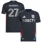 adult unisex San Diego Soccer Uniform 27 Luca Bombino Jersey 2025 State of Flow On-Field Navy Shirt