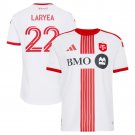 adult & kids Toronto Soccer Uniform 22 Richie Laryea Jersey 2026 Winter On-Field White Activewear