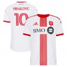 adult & kids Toronto Soccer Uniform 10 Djordje Mihailovic Jersey 2026 Winter On-Field White Shirt