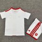 youth Toronto Soccer Uniform suit Blank Jersey set 2026 Winter On-Field White kids Activewear kit