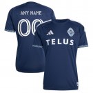 adult & kids Vancouver Whitecaps Soccer Uniform 00 Custom name number Jersey 2026 The Coastal Blue