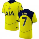 adult & kids Tottenham Hotspur Soccer Uniform 7 Xavi Simons Jersey 2526 Third Activewear Yellow