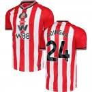 adult & kids Sunderland Soccer Uniform 24 Simon Adingra Jersey 2526 Home Activewear Red Shirt