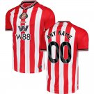 adult & kids Sunderland Soccer Uniform 00 Custom name number Jersey 2526 Home Activewear Red