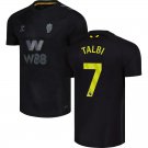 adult & kids Sunderland Soccer Uniform 7 Chemsdine Talbi Jersey 2526 Third Activewear Black Shirt