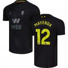 adult & kids Sunderland Soccer Uniform 12 Eliezer Mayenda Jersey 2526 Third Activewear Black Shirt