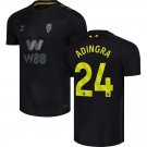 adult & kids Sunderland Soccer Uniform 24 Simon Adingra Jersey 2526 Third Activewear Black Shirt