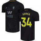 adult & kids Sunderland Soccer Uniform 34 Granit Xhaka Jersey 2526 Third Activewear Black Shirt