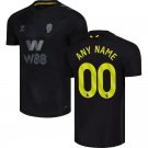 adult & kids Sunderland Soccer Uniform 00 Custom name number Jersey 2526 Third Activewear Black