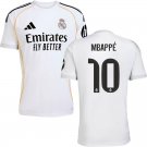 adult & kids Real Madrid Soccer Uniform 10 Kylian Mbappé Jersey 2526 Home Activewear White Shirt