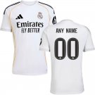 adult & kids Real Madrid Soccer Uniform 00 Custom name number Jersey 2526 Home Activewear White