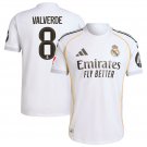 adult & kids Real Madrid Soccer Uniform 8 Federico Valverde Jersey 2526 Home Activewear White Shirt