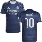 adult & kids Real Madrid Soccer Uniform 10 Luka Modric Jersey 2526 Away Activewear Blue Shirt