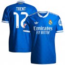 adult & kids Real Madrid Soccer Uniform 12 Trent Alexander-Arnold Jersey 2526 Third Activewear Blue