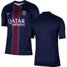 adult & kids Paris Saint-Germain Soccer Uniform Blank Jersey 2526 Home Activewear Navy Shirt
