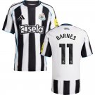 adult & kids Newcastle United Soccer Uniform 11 Harvey Barnes Jersey 2526 Home Activewear Black