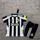 adult & kids Newcastle United Soccer Uniform suit Blank Jersey set 2526 Home Activewear Black kit