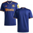adult & kids Newcastle United Soccer Uniform Blank Jersey 2526 Third Activewear Blue Shirt