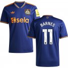 adult & kids Newcastle United Soccer Uniform 11 Harvey Barnes Jersey 2526 Away Activewear Blue