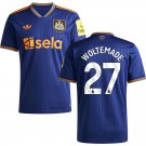 adult & kids Newcastle United Soccer Uniform 27 Nick Woltemade Jersey 2526 Away Activewear Blue