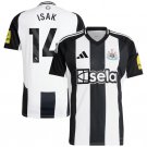 adult & kids Newcastle United Soccer Uniform 14 Alexander Isak Jersey 2526 Home Activewear Black