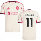 adult & kids Liverpool Soccer Uniform 11 Mohamed Salah Jersey 2526 Away Activewear White Shirt
