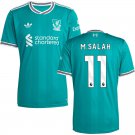 adult & kids Liverpool Soccer Uniform 11 Mohamed Salah Jersey 2526 Third Activewear Green Shirt