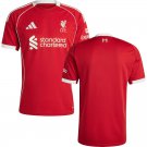 adult & kids Liverpool Soccer Uniform Blank Jersey 2526 Home Activewear Red Shirt
