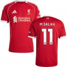 adult & kids Liverpool Soccer Uniform 11 Mohamed Salah Jersey 2526 Home Activewear Red Shirt