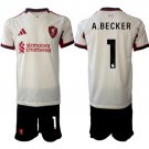 adult & kids Liverpool Soccer Uniform suit 1 Alisson Becker Jersey set 2526 Away Activewear kit