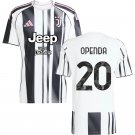 adult & kids Juventus Soccer Uniform 20 Lois Openda Jersey 2526 Home Activewear White Shirt